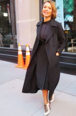 CARMEN EJOGO Leaves AOL Build in New York 11/20/2017