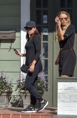 CAROLINE WOZNIACKI and EVA LONGORIA Out in New Orleans 11/16/2017