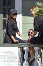 CAROLINE WOZNIACKI and EVA LONGORIA Out in New Orleans 11/16/2017