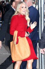 CARRIE UNDERWOOD at Good Morning America in New York 11/02/2017