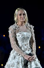 CARRIE UNDERWOOD Performs at 51st Annual CMA Awards in Nashville 11/08/2017