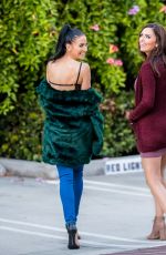 CASEY MARTIN and KRYSTLE LINA Out in Los Angeles 11/09/2017