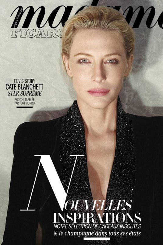 CATE BLANCHETT in Madame Figaro Magazine, November 2017 Issue