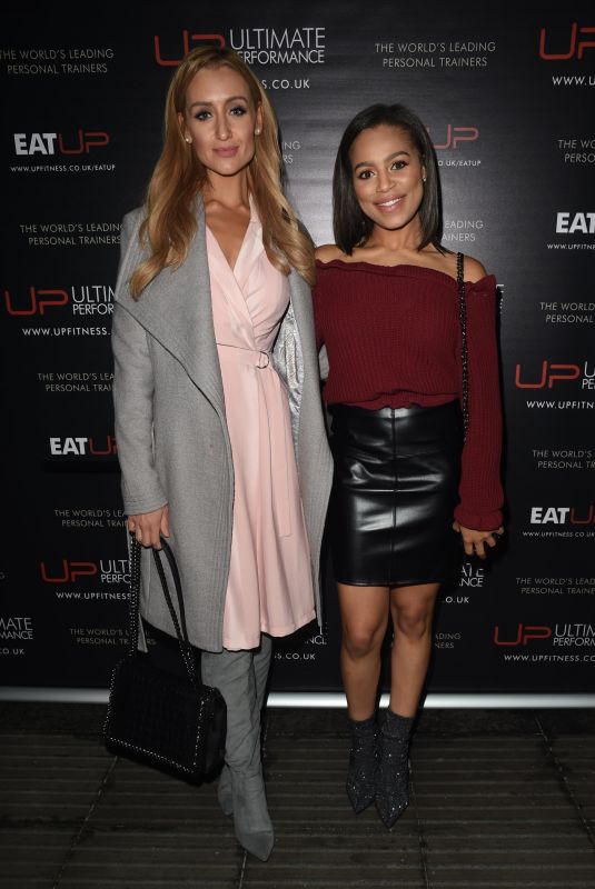 CATHERINE TYLDESLEY and TISH MERRY at Refinery Restaurant Opening in Manchester 11/08/2017