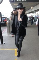 CATHERINE ZETA JONES at Los Angeles International Airport 11/08/2017