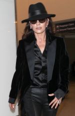 CATHERINE ZETA JONES at Los Angeles International Airport 11/08/2017