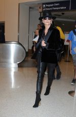 CATHERINE ZETA JONES at Los Angeles International Airport 11/08/2017