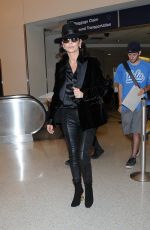 CATHERINE ZETA JONES at Los Angeles International Airport 11/08/2017