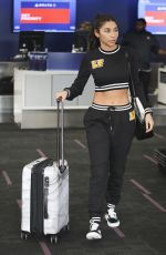 cCHANTEL JEFFRIES at LAX Airport in Los Angeles 11/20/2017