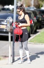 CHANTEL JEFFRIES in Tights Out in West Hollywood 11/27/2017