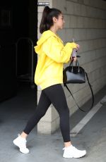 CHANTEL JEFFRIES Leaves a Gym in Los Angeles 10/31/2017