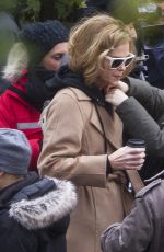 CHARLIZE THERON on the Set of Flarsky in Montreal 11/08/2017