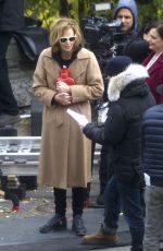 CHARLIZE THERON on the Set of Flarsky in Montreal 11/08/2017