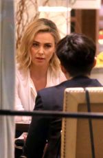 CHARLIZE THERON Out for a Drinks with a Friend in Beverly Hills 11/13/2017