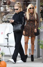 CHARLOTTE MCKINNEY Out and About in Beverly Hills 10/31/2017