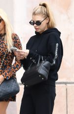 CHARLOTTE MCKINNEY Out and About in Beverly Hills 10/31/2017