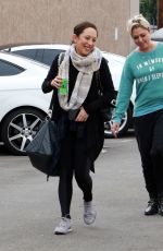 CHERYL BURKE Arrives at a Dance Practice 10/31/2017