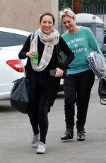CHERYL BURKE Arrives at a Dance Practice 10/31/2017