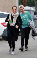 CHERYL BURKE Arrives at a Dance Practice 10/31/2017