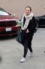 CHERYL BURKE Arrives at a Dance Practice 10/31/2017