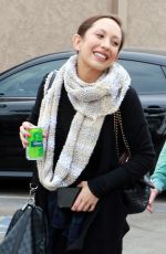 CHERYL BURKE Arrives at a Dance Practice 10/31/2017