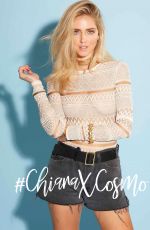 CHIARA FERRAGNI in Cosmopolitan Magazoine, Latinoamerica December 2017