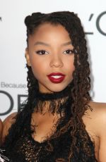 CHLOE and HALLE BAILEY at Glamour Women of the Year Summit in New York 11/13/2017