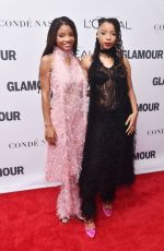 CHLOE and HALLE BAILEY at Glamour Women of the Year Summit in New York 11/13/2017