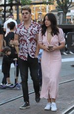 CHLOE BENNET Out at The Grove in Hollywood 11/22/2017