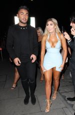 CHLOE FERRY at Faces Nightclub in Essex 11/11/2017