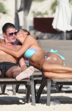CHLOE MEADOWS in Bikini at a Beach in Mexico 11/07/2017