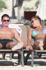 CHLOE MEADOWS in Bikini at a Beach in Mexico 11/07/2017