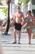 CHLOE MEADOWS in Bikini at a Beach in Mexico 11/07/2017