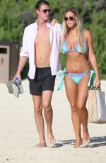 CHLOE MEADOWS in Bikini at a Beach in Mexico 11/07/2017