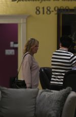 CHLOE MORETZ and Brooklyn Beckham at a Nail Salon in Los Angeles 11/19/2017
