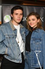 CHLOE MORETZ and Brooklyn Beckham Hosts Xbox One X VIP Event & Xbox Live Session in New York 11/06/2017