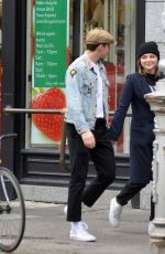 CHLOE MORETZ and Brooklyn Beckham Leaves Tesco Store in Dublin 10/07/2017