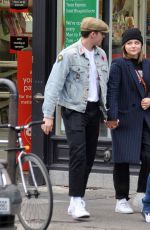 CHLOE MORETZ and Brooklyn Beckham Leaves Tesco Store in Dublin 10/07/2017