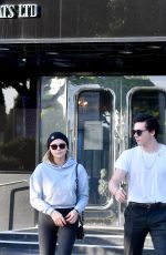 CHLOE MORETZ and Brooklyn Beckham Leaves XIV Karats Jewelry in Beverly Hills 11/26/2017