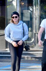 CHLOE MORETZ and Brooklyn Beckham Leaves XIV Karats Jewelry in Beverly Hills 11/26/2017