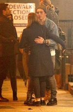 CHLOE MORETZ and Brooklyn Beckham Out for Dinner in New York 11/09/2017