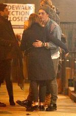 CHLOE MORETZ and Brooklyn Beckham Out for Dinner in New York 11/09/2017