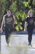 CHLOE MORETZ and Brooklyn Beckham Out Hikking in Santa Barbara 11/26/2017