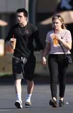 CHLOE MORETZ and Brooklyn Beckham Out in Los Angeles 11/24/2017