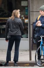 CHLOE MORETZ and Brooklyn Beckham Out in New York 11/14/2017