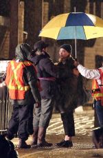 CHLOE MORETZ on the Set of The Widow in Toronto 11/02/2017