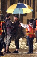 CHLOE MORETZ on the Set of The Widow in Toronto 11/02/2017