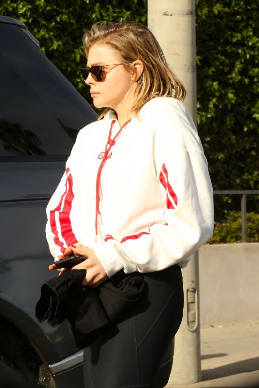 CHLOE MORETZ Out and About in Los Angeles 11/20/2017