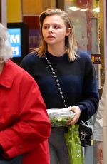 CHLOE MORETZ Out and About in New York 11/08/2017