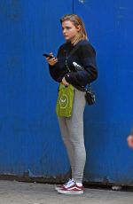 CHLOE MORETZ Out and About in New York 11/08/2017